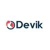Logo depicting Devik Logistics company